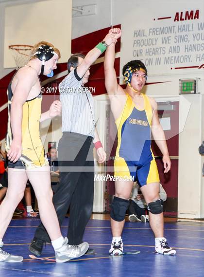 Thumbnail 3 in CIF SCVAL Wrestling Finals photogallery.
