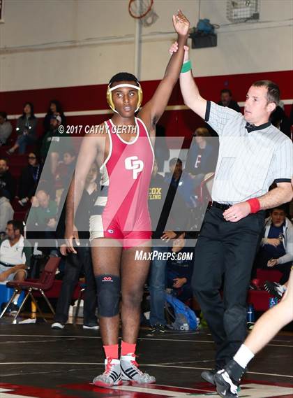 Thumbnail 2 in CIF SCVAL Wrestling Finals photogallery.