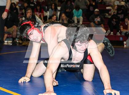 Thumbnail 3 in CIF SCVAL Wrestling Finals photogallery.