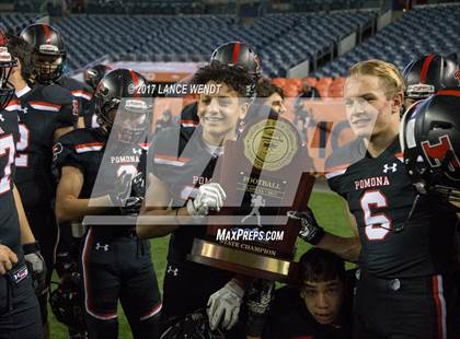 Thumbnail 2 in Eaglecrest v Pomona (CHSAA 5A Championship) photogallery.