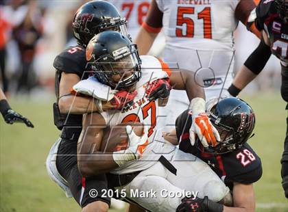 Thumbnail 1 in Rockwall vs. Lake Travis (UIL 6A Quarterfinal) photogallery.