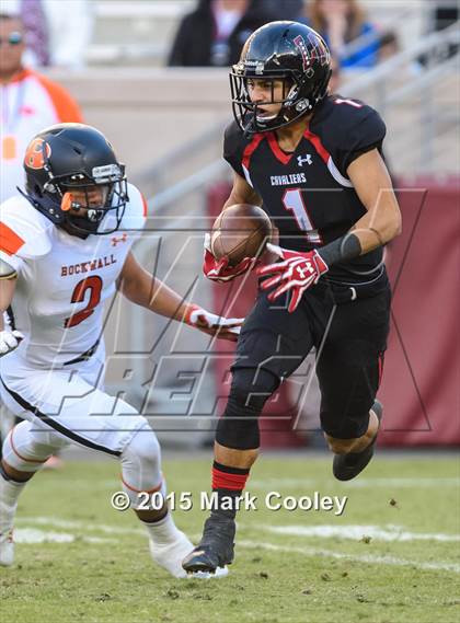 Thumbnail 1 in Rockwall vs. Lake Travis (UIL 6A Quarterfinal) photogallery.