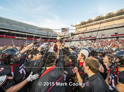 Thumbnail 3 in Rockwall vs. Lake Travis (UIL 6A Quarterfinal) photogallery.