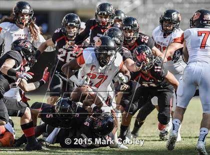 Thumbnail 3 in Rockwall vs. Lake Travis (UIL 6A Quarterfinal) photogallery.