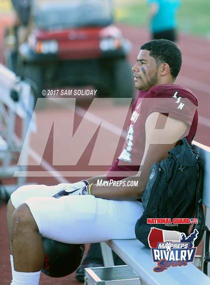 Thumbnail 1 in Lee's Summit @ Lee's Summit North (2016 MaxPreps Rivalry Series) photogallery.