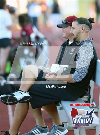 Thumbnail 2 in Lee's Summit @ Lee's Summit North (2016 MaxPreps Rivalry Series) photogallery.