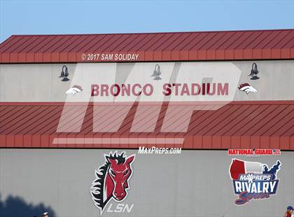 Thumbnail 1 in Lee's Summit @ Lee's Summit North (2016 MaxPreps Rivalry Series) photogallery.