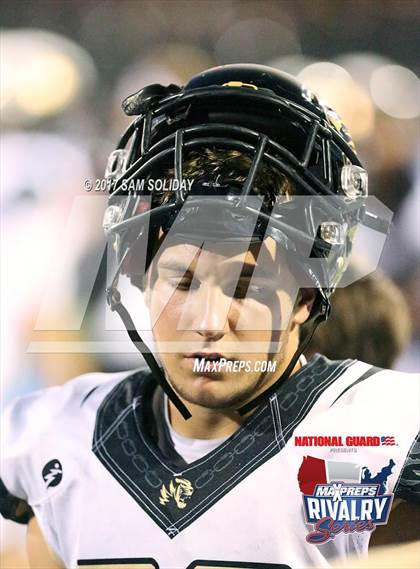 Thumbnail 1 in Lee's Summit @ Lee's Summit North (2016 MaxPreps Rivalry Series) photogallery.