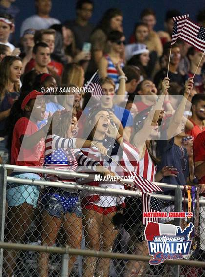 Thumbnail 2 in Lee's Summit @ Lee's Summit North (2016 MaxPreps Rivalry Series) photogallery.