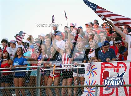 Thumbnail 3 in Lee's Summit @ Lee's Summit North (2016 MaxPreps Rivalry Series) photogallery.