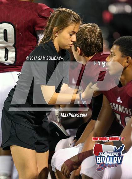 Thumbnail 1 in Lee's Summit @ Lee's Summit North (2016 MaxPreps Rivalry Series) photogallery.
