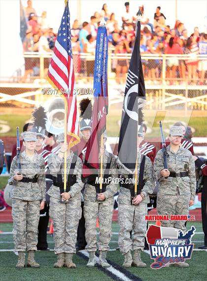 Thumbnail 1 in Lee's Summit @ Lee's Summit North (2016 MaxPreps Rivalry Series) photogallery.