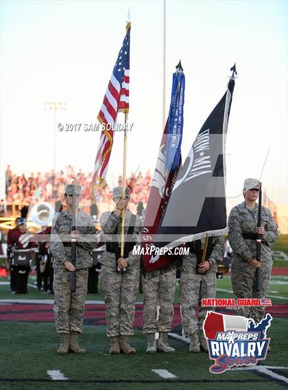 Thumbnail 2 in Lee's Summit @ Lee's Summit North (2016 MaxPreps Rivalry Series) photogallery.