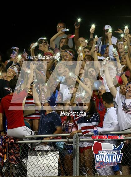 Thumbnail 2 in Lee's Summit @ Lee's Summit North (2016 MaxPreps Rivalry Series) photogallery.