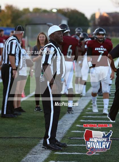 Thumbnail 1 in Lee's Summit @ Lee's Summit North (2016 MaxPreps Rivalry Series) photogallery.