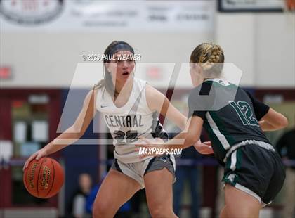 Thumbnail 2 in Central Columbia vs. Hughesville (PHAC Semifinal) photogallery.