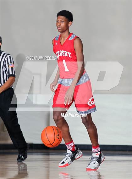 Thumbnail 2 in Crosby vs. Timber Creek (McDonald's Texas Invitational) photogallery.
