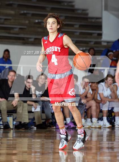 Thumbnail 1 in Crosby vs. Timber Creek (McDonald's Texas Invitational) photogallery.