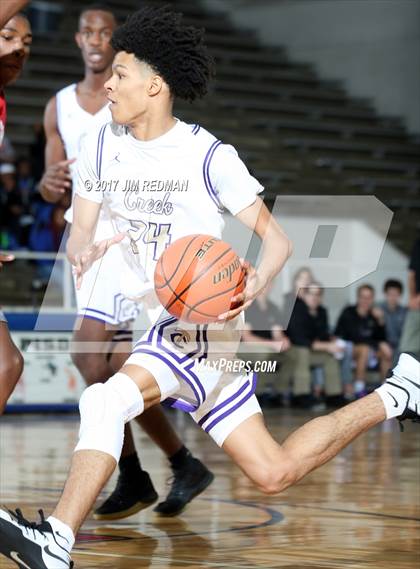 Thumbnail 2 in Crosby vs. Timber Creek (McDonald's Texas Invitational) photogallery.
