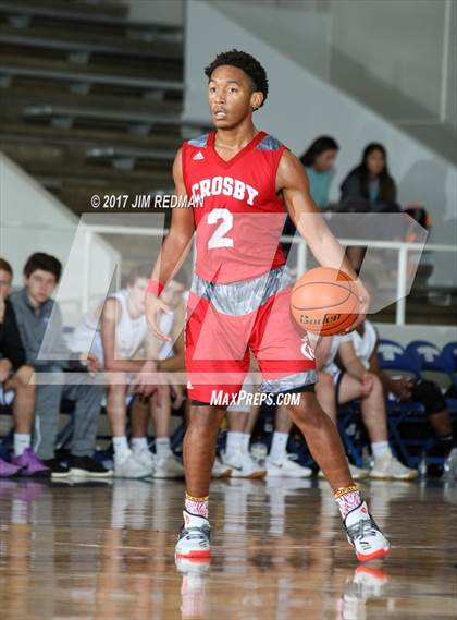 Thumbnail 2 in Crosby vs. Timber Creek (McDonald's Texas Invitational) photogallery.