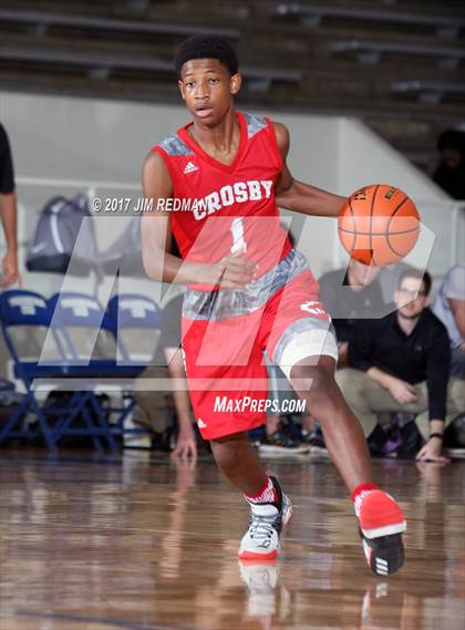 Thumbnail 3 in Crosby vs. Timber Creek (McDonald's Texas Invitational) photogallery.