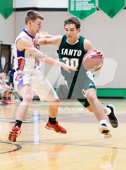 Thumbnail 1 in Santo vs. Hico (Santo JV Tournament) photogallery.