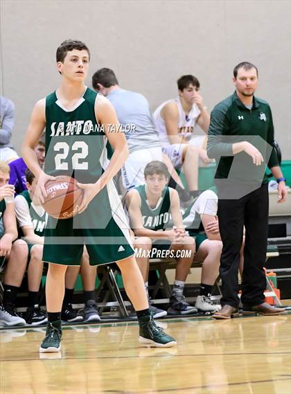 Thumbnail 3 in Santo vs. Hico (Santo JV Tournament) photogallery.