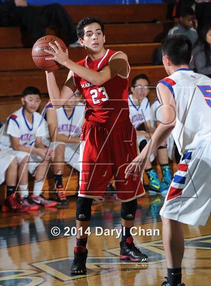 Thumbnail 2 in Maranatha vs San Gabriel (San Marino Tournament) photogallery.
