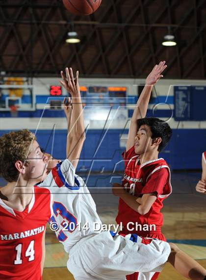 Thumbnail 1 in Maranatha vs San Gabriel (San Marino Tournament) photogallery.
