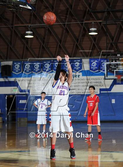 Thumbnail 3 in Maranatha vs San Gabriel (San Marino Tournament) photogallery.