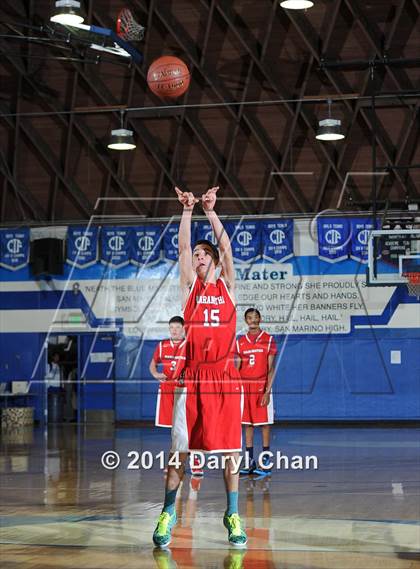 Thumbnail 1 in Maranatha vs San Gabriel (San Marino Tournament) photogallery.