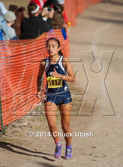 Thumbnail 3 in CIF State Cross Country Championships (D2 Girls Race) photogallery.
