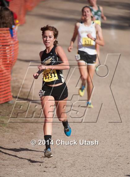 Thumbnail 3 in CIF State Cross Country Championships (D2 Girls Race) photogallery.