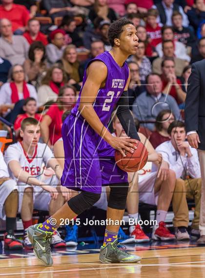 Thumbnail 3 in Fairfield Prep vs. Westhill (CIAC Class LL Final) photogallery.