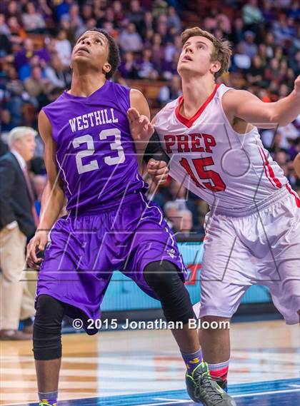 Thumbnail 1 in Fairfield Prep vs. Westhill (CIAC Class LL Final) photogallery.