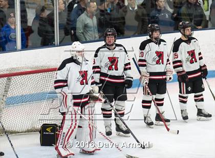 Thumbnail 3 in Reading Memorial vs. Central Catholic (MIAA Division 1A Play-In) photogallery.