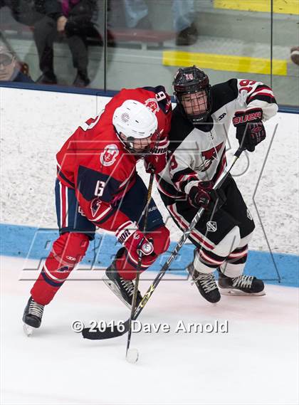 Thumbnail 1 in Reading Memorial vs. Central Catholic (MIAA Division 1A Play-In) photogallery.