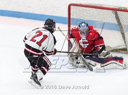 Thumbnail 1 in Reading Memorial vs. Central Catholic (MIAA Division 1A Play-In) photogallery.