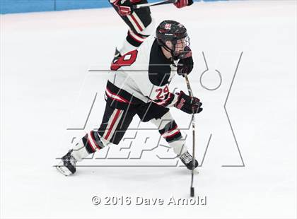 Thumbnail 3 in Reading Memorial vs. Central Catholic (MIAA Division 1A Play-In) photogallery.