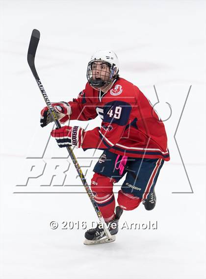 Thumbnail 1 in Reading Memorial vs. Central Catholic (MIAA Division 1A Play-In) photogallery.