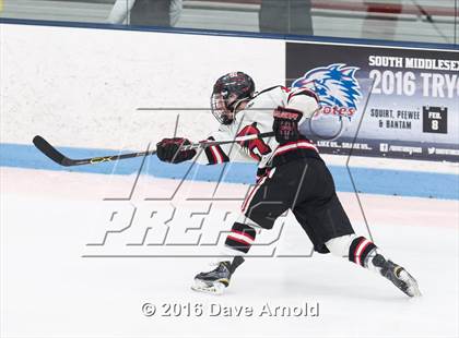 Thumbnail 3 in Reading Memorial vs. Central Catholic (MIAA Division 1A Play-In) photogallery.