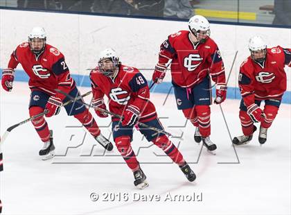 Thumbnail 1 in Reading Memorial vs. Central Catholic (MIAA Division 1A Play-In) photogallery.
