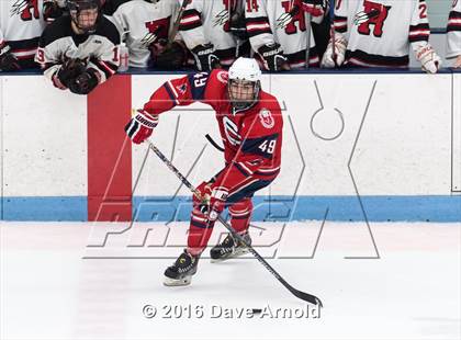 Thumbnail 1 in Reading Memorial vs. Central Catholic (MIAA Division 1A Play-In) photogallery.