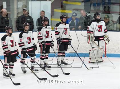 Thumbnail 3 in Reading Memorial vs. Central Catholic (MIAA Division 1A Play-In) photogallery.