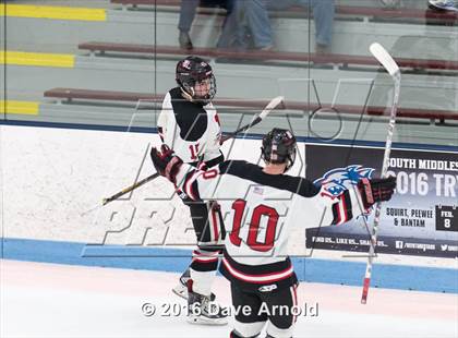 Thumbnail 1 in Reading Memorial vs. Central Catholic (MIAA Division 1A Play-In) photogallery.