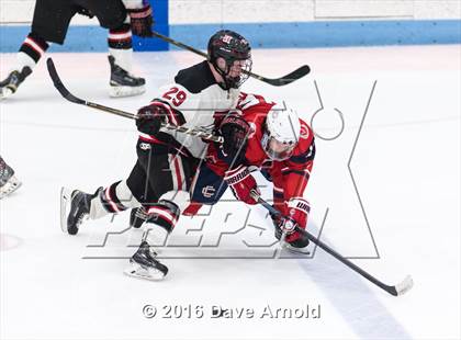 Thumbnail 3 in Reading Memorial vs. Central Catholic (MIAA Division 1A Play-In) photogallery.