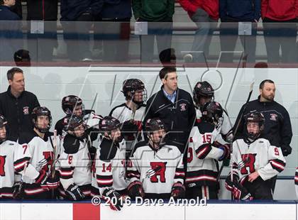 Thumbnail 2 in Reading Memorial vs. Central Catholic (MIAA Division 1A Play-In) photogallery.