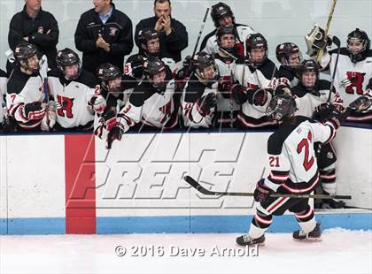 Thumbnail 1 in Reading Memorial vs. Central Catholic (MIAA Division 1A Play-In) photogallery.