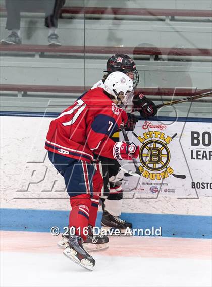 Thumbnail 1 in Reading Memorial vs. Central Catholic (MIAA Division 1A Play-In) photogallery.