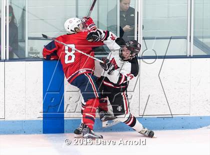Thumbnail 1 in Reading Memorial vs. Central Catholic (MIAA Division 1A Play-In) photogallery.